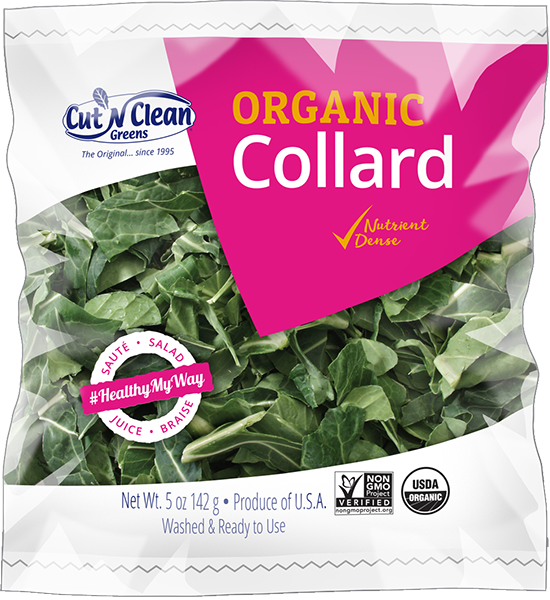 Organic Collard Greens – 1 Bunch – Farm Fresh Carolinas